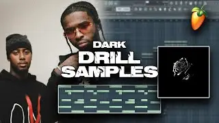How To Make a Dark UK/NY Drill Melody | FL Studio 20 Tutorial