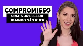 5 SINAIS QUE ELE DÁ QUANDO ELE NÃO QUER COMPROMISSO COM VOCÊ | JULLIE PERUZZI | ESPECIALISTA EM AMOR