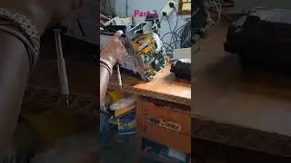 How to replace the fuser unit at the printer HP NEVER STOP 1200W #hardwork
