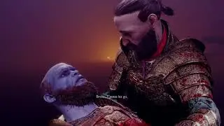 God of War Ragnarok Brok death scene.