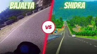 SIDHRA VS BAJALTA ROAD || WHICH   IS THE BEST ROAD || JAMMU || SIDHRA|| @jammuda motovlogger