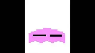 Pinky does a backflip #pacman #ghost #pinky #pinkyghost