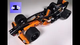 LEGO TECHNIC 42026 Black Champion Racer Time Lapse Build