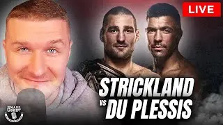 UFC 297 Sean Strickland vs Dricus Du Plessis LIVESTREAM Watch Party!! The W.A.D.E. Concept