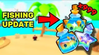 How to get ALOT of potions with the NEW fishing Update FAST in PETS GO! | Roblox