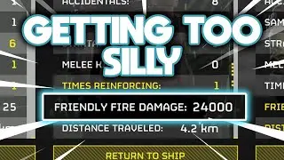 Too much goofing in Helldivers 2