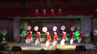haryanvi Dance Group II inter university north zone youth festival II Ludhiana university