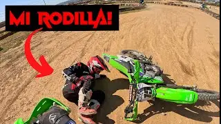 ❌CAÍDA en MOTO❌ ANTES DEL VIAJE y me lesiono la RODILLA... 😰Capítulo #2