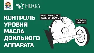 Контроль уровня масла в доильном аппарате «Милка»