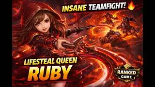 RUBY LIFESTEAL QUEEN! 🔥 Insane Teamfight Highlights | Mobile Legends Ranked