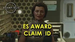 How to acquire ES AWARD CLAIM ID - STARFIELD