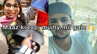 Maaz safder ki topi 😅 topi ke price 😆 eid shopping 🛍️  DuaNazvlogs 