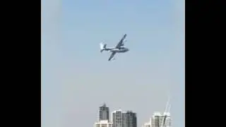 The plane collapsed in front of everyone