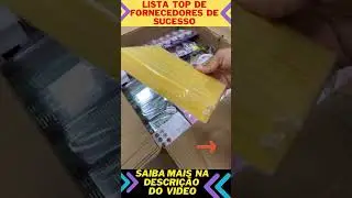 LISTA COM MAIS DE 150 FORNECEDORES #shorts