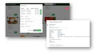 Apps Script - WebApp for Online Coffee Shop Order (JNC-V.3.2) | Order Notification By Email (Member)