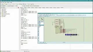 #7 PROTEUS | PIC16F84A PROGRAMLAMA | Butonlar ile led simülasyonu #Proteus #Pic #Microcode