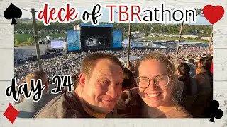 Deck of TBRathon VLOG || day 24: FAIR DAY!