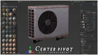 Substance Advanced Texturing Old Rust AC - Center Pivot