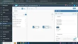 4.4 Datasphere Transformation flow