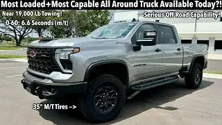 2024 Chevy Silverado 2500 ZR2 Bison: TEST DRIVE+FULL REVIEW