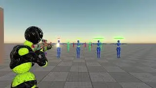 Unigine Engine | Third Person Shooter || Movement, Camera Transition, Weapon Mechanic, Health System