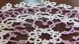 Needle Tatting Doily Part 5