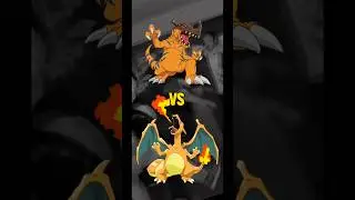 GREYMON vs CHARIZARD (BREAKDOWN BATTLE) #digimon #pokemon