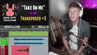 HIGH NOTE CHALLENGE - Take Me On (Chase Holfelder) Best Parts