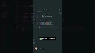 ❌ Don't do this | 