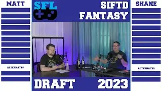 SIFTD Video Game Fantasy League Draft 2023