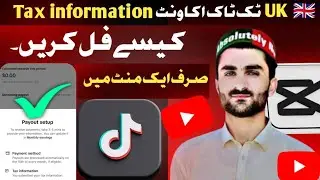 Tax Information TikTok How To FillOut TikTok Tax Information | TikTok creator rewards program [2025]