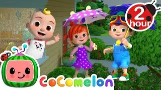 Rain Rain Go Away | Little Angel & Cocomelon Nursery Rhymes