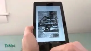 Tablet Google with Read Aloud