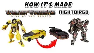 HOW ITS MADE : TRANSFORMERS RISE OF THE BEASTS (ROTB) NIGHTBIRD