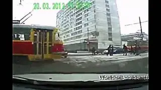 tram crash compilation part 1
