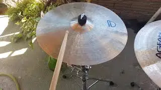 AGEAN CYMBALS - Crash 18 Karia - Crash 17 Paper Thin Special Jazz
