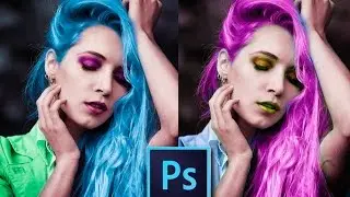 Cambiar colores en una imagen con Photoshop Tutorial 04