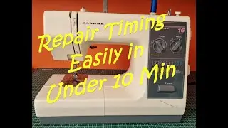 DIY Fix Timing Issues on Your Sewing Machine. Help! My Machine Won't Pick Up Stitches. Quick Repair