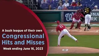 A bush league of their own — Congressional Hits and Misses