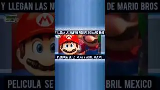 "Las figuras alusivas coleccionables de #supermariobrosmovie 🎬🎮