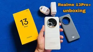 Realme 13Pro+ unboxing & first impressions, 50MP Dual Camera 📷, Snapdragon 7s Gen 2 #realme13proplus