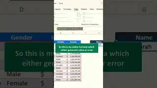 iferror_vlookup in Excel formula #shorts #ytshort #excel #exceltutorial #excelformula