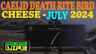 Elden Ring | Death Rite Bird (Caelid) | Cheese Update | July 2024