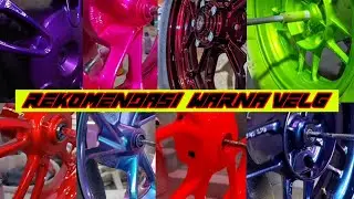 RECOMENDASI WARNA CAT BUAT VELG | REPAINT VELG WARNA CERAH GLOWSY