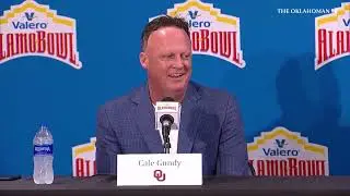 Cale Gundy talks play-calling debut ahead of Alamo Bowl