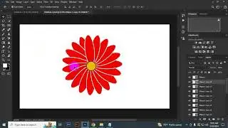 How to Duplicate Multiple Shape Easily | Photoshop