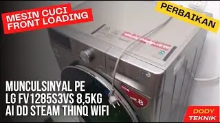 perbaiki mesin cuci LG indikator PE