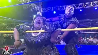 Estrella Divina/Polvo de Estrellas Jr/Argenis vs Faby Apache/Niño Hamburgesa/Big Mami con ANLL