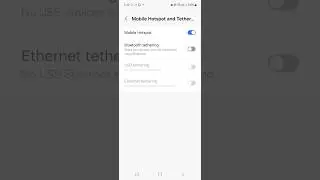 How To Turn On MOBILE Hotspot | All Samsung Phones
