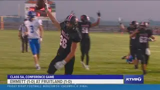 Highlights: Fruitland earns 35-21 win over Emmett at home